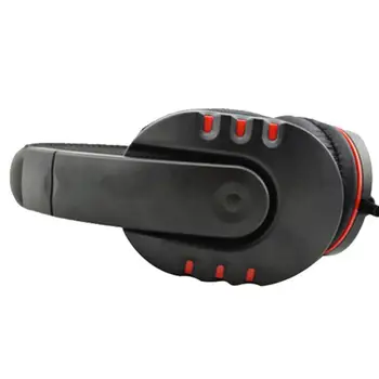 Headset Hráč Herné Kožené USB 2.0 Káblové Stereo Micphone Mic Headset pre Sony PS3, PS4 PC Hry pre iPhone, Samsung