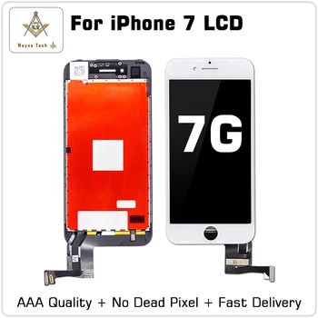 AAA Kvality Pantalla Pre iPhone 7 LCD Displej S Goose 3D Dotyk Digitalizátorom. Zostava Displeja Doprava Zadarmo DHL