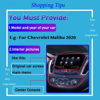 Zadná Parkovacia Kamera Pre Chevrolet Malibu 2016~2020 Dekodér Pripojiť Originál Auto Upgrader Systém Obrazovky Zadnej strane CAM Adaptér