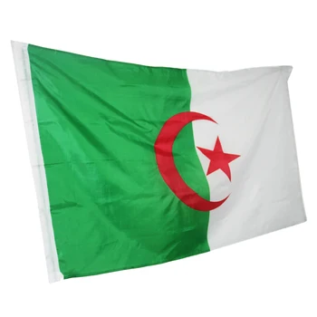 3*5 FT/ 90*150 cm Visí Alžírsko Vlajkou Medzinárodného Banner Algiers Office/Aktivity/prehliadky/Festival/Domáce Dekorácie Nové módne