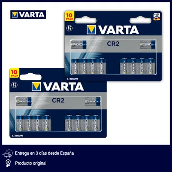 VARTA Pack 1 alebo 2 Balenia 10 CR2 lítiové batérie, 3V, Menovitá kapacita 880mAh