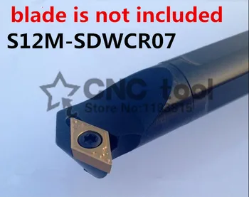 S12M-SDWCR07/ S12M-SDWCL07 otočením držiaka nástroja 10 mm vnútorné nástroje na Sústruženie, Skrutky Zamknuté CNC Sústruhu Držiaka Nástroja Pre DCMT070204 Iny