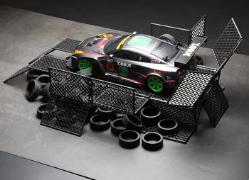 DIY model príslušenstvo diaľkové ovládanie auta scénu, rekvizity montované garáže
