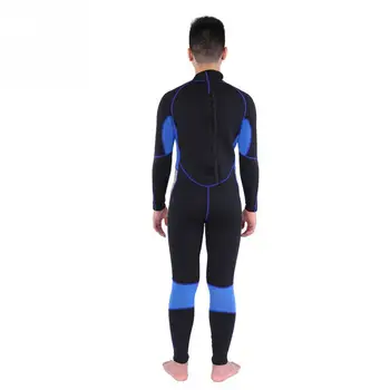 3 mm Neoprén Potápačské Obleky Jeden Kus celého Tela Surf Oblečenie s Dlhým Rukávom Potápanie Wetsuits Mužov Plavky Potápanie Plavky Jumpsuit