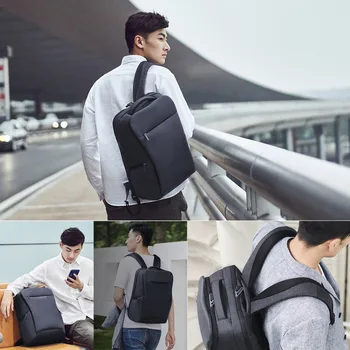 Pôvodný Xiao Mi Business Travel Batohy 2 Nepremokavé Otvoriť Taška 26L Veľká Kapacita Pre 15.6 Palce Školského Úradu Smart Notebook Taška