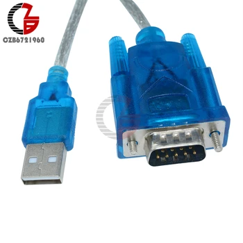 10pcs/veľa USB na RS232 Port COM, Sériové 9 Pin DB9 Kábel Konvertor kábel Kábel Adaptéra Podporu Windows 7-64