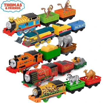 Pôvodné Thomas a Priateľov Vlak Hračka Track Master 1:43 Vlaky Kovový Model Automobilu Materiál, Hračky pre Deti Brinquedos Deti Darček