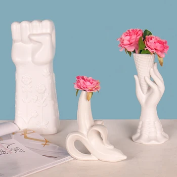 Nordic biele keramické tvorivé Muses socha domova remesiel miestnosti dekorácie ročníka, porcelánové figúrky, svadobné dekorácie, darčeky