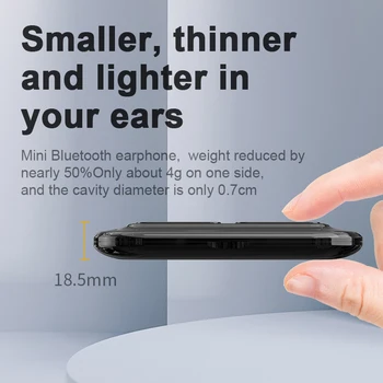 XG49 TWS Dotknite sa položky Bezdrôtové pripojenie Bluetooth V5.0 Slúchadlá HIFI Stereo Športové Slúchadlá, Binaural Hovor Náhlavnej súpravy Slúchadiel S Mikrofónom Pre Huawei