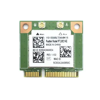Bezdrôtový WiFi RTL8821AE 802.1 ac 2.4/5.0 GHz Bluetooth 4.0 Combo Karty Prekročiť Intel 3160