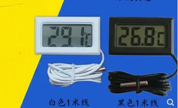 Digitálny Elektronický Teplomer Nástroje Snímač Teploty Pyrometer Teplota Vody Meter S Nepremokavé Sondy 1m