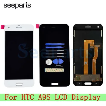 Čierna/Biela 5.0 inch Nahradenie Opravy Dielov Pre HTC One A9S LCD Displej Dotykový Displej Digitalizátorom. Montáž Pre HTC A9S LCD
