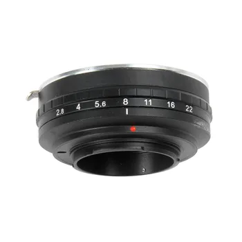 Stavať v Clona Objektívu Adaptéra pre Canon EOS EF Objektív Micro 4/3 M4/3 Namontujte Adaptér E-P3 GF2 G3