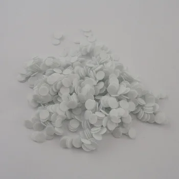 2000PCS 8 mm Biela kolo plstené podložky pre kvet brošne'back,kolo cítil dištančné non-tkané kruhy škvrny appliques