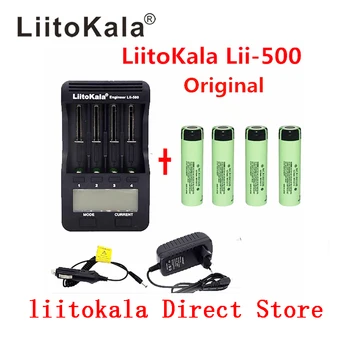 LiitoKala lii-500 LCD 3,7 V 18650 21700 nabíjačku 3,7 V 18650 3400mAh INR18650 34B li-ion Batéria