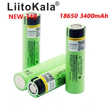 LiitoKala lii-500 LCD 3,7 V 18650 21700 nabíjačku 3,7 V 18650 3400mAh INR18650 34B li-ion Batéria