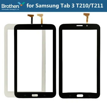 Tablet Dotykový Panel Pre Samsung Galaxy Tab 3 7.0 T210 T211 Dotykový Panel Digitalizátorom. Sklo Senzor Objektív SM-T210 SM-T211 LCD Displej