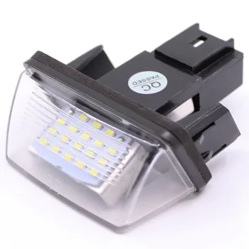 LED Licenčné Číslo Doska Svetlo Lampy Pre Citroen C3 C4 C5 Berlingo Saxo Xsara Picasso