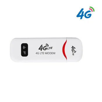 Vrecko 3G/4G Wifi Router 100Mbp 4G LTE Modem USB Stick Údajov SIM Karty Mobilného Wifi Hotspot Auto Router pre Vonkajšie Bezdrôtové Zdieľanie