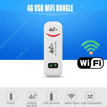 Vrecko 3G/4G Wifi Router 100Mbp 4G LTE Modem USB Stick Údajov SIM Karty Mobilného Wifi Hotspot Auto Router pre Vonkajšie Bezdrôtové Zdieľanie