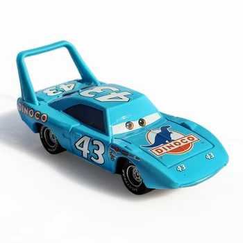 Disney Pixar Cars 2 ks/Veľa, Č. 43 Mack Truck + Malé Auto Kráľ Kovové autíčka Pre Deti 1:55 Voľné Zbrusu Nový Skladom