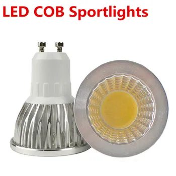 10pcs Super Jasné LED COB Pozornosti Stmievateľné E27 E14 GU5.3 Led GU10 220V 6W 9W 12W LED Lampy, Osvetlenie, Teplá / Čistý / Cool Whi