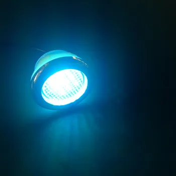1pcs Nepremokavé RGB 2 Pin Drôt Automaticky LED Jacuzzi Svetla pod vodou LED Nohy Vaňa Svetlo, Schodisko, Bazén, Spa LAMPA