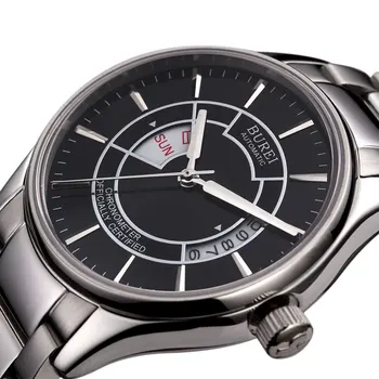 Reloj Hombre 2020 BUREI Automatické Vojenské Sledovať Mužov Luxusné Značky Nepremokavé Módne Mechanické Hodinky Hodiny Relogio Masculino