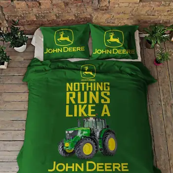 Sledovať Série 3D Vechile Traktor posteľná bielizeň Set Home Decor Mikrovlákna, prehoz cez posteľ obliečka na Vankúš Kráľovná King Size Posteľ Sady