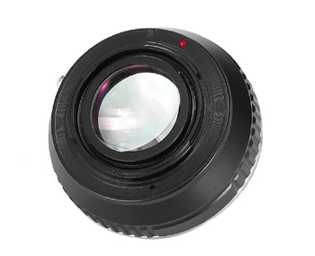 Kovové Hlavná Redukcia Speed Booster Turbo Adaptér Objektívu pre Canon EF-EOS Mount Objektív Fuji FX X-T2 X-T20 X-Pro2 X-E2 X-A3 Fotoaparát