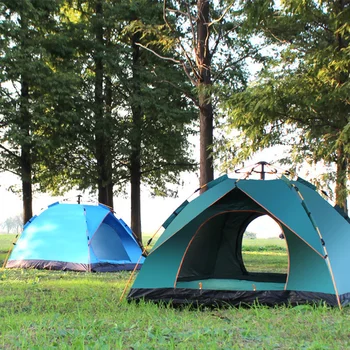 Stany Outdoor Camping Stan 1-4 Osôb Turistické 4 Ročné Obdobia Cestovanie S Rodinou Na Pláži Tábor, Stan Easy Open Garden Opaľovací Krém Stan