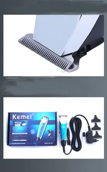 Kemei KM-703 nové rytie orezávanie push biela artefakt olej hlavu elektrické hair clipper hair clipper hair clipper