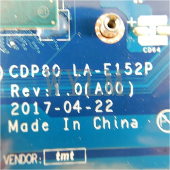 CDP80 LA-E152P PRE Dell Latitude 5580 Notebook Doske I7-7820HQ CN-0DN786 DN786 Doske Testované