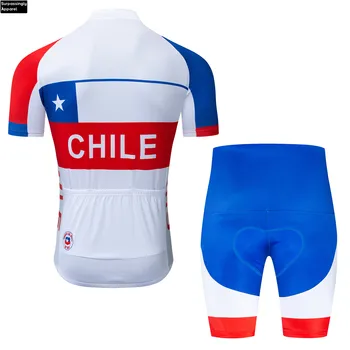 Pro Tour Tímu Čile Cyklistika Dres Nastaviť 2019 Lete Cestné Cyklistické Oblečenie Ropa Ciclismo Ciclismo Cyklistický Dres Nastaviť 9D Gél