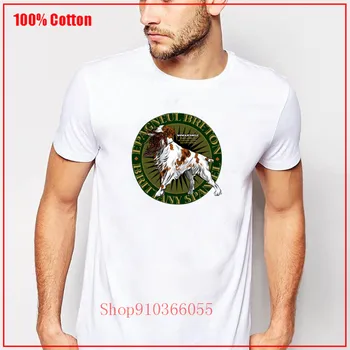 Breton brittany armády T Shirt Osobné Krátke Rukávy Nový Dizajn Letné Topy veľká veľkosť Anti-Wrinkle Bavlna Pop Muž Top Čaj