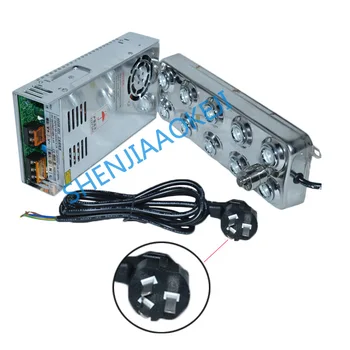 250W Ultrazvukové hmly maker fogger 10 vedúci zvlhčovač +transformátor 4,5 kg/h Ultrazvukový rozprašovač pre čerstvej zeleniny