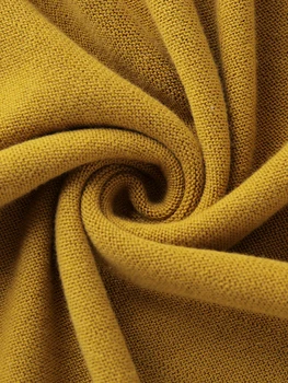 Vlnené Pure Color Pevné Žltá Zadarmo Veľkosť Dizajn Nadrozmerné Žena Sveter Vesta Top Ženy Oblečenie 2021 chaleco punto mujer