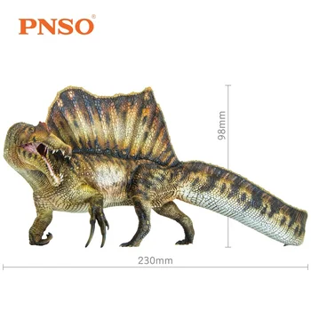 Nové PNSO Essien Že Spinosaurus Malá Dragon Dinosaura Klasické Hračky pre Chlapcov Dávnych Predhistorických Zvierat Model Pohyblivé Čeľuste