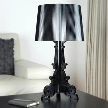Moderné Bourgie Akryl Stolové Lampy, Taliansko Ghost Tieň Jasné, Stolná Lampa, Spálne, Obývacia Izba, Nočné Svetlá Stojan Svietidlá