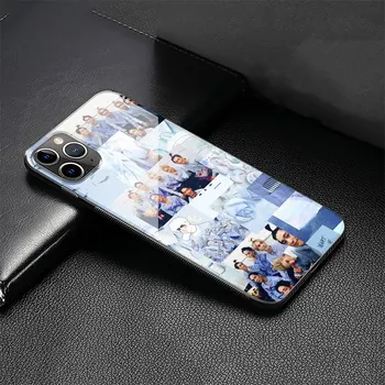 Chlapec Skupiny Kpop GOT7 Zákazníkom Vysoko Kvalitného Tvrdeného Skla Kryt pre iPhone 11 Pro XR X XS Max 7 8 6 6 Plus 5S SE 2020 Telefón Prípade