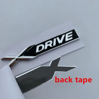 3D ABS XDrive X Disku Blatník batožinového priestoru Znak, Odznak, Auto nálepky Pre BMW X1 X3 X4 X5 X6 F10 F20 F30 E39 E60 E46 E70 E90 príslušenstvo