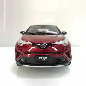 1:18 Diecast Model Toyota IZOA C-H 2017 Červená Zliatiny autíčka Miniatúrne Kolekcia Dary CHR C H