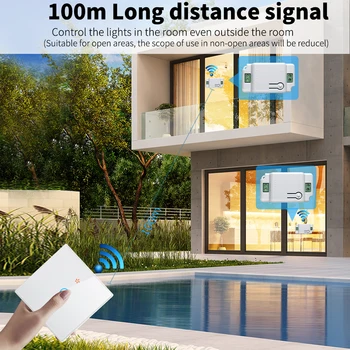 Phoesu Dotykový Spínač Smart Home Bezdrôtový Svetlo Elektrické 433Mhz Diaľkové Ovládanie Sklom Stene Panel Tlačidlo Prijímač Led Lampa