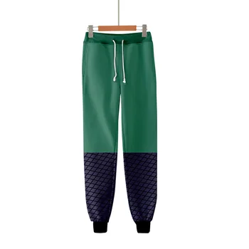 3D tlač Muži/Ženy Naruto digitálne lúč nohavice Módne Oblečenie, Tepláky Jeseň Jeseň Zima Štýl Nohavice