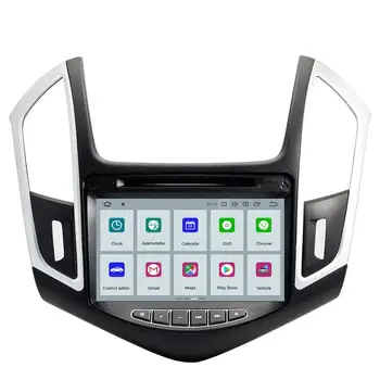 Auto Multimediálny Prehrávač Pre Chevrolet CRUZE Android Rádio 2012 - DVD Autoradio Kazetový Rekordér Vedúci jednotky GPS Navi Stereo