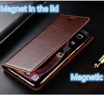 Originálne kožené magnetické flip prípade coque pre Huawei P30 Pro telefón puzdro na Huawei P30/Huawei P30 Lite phone bag je v slote karty držiteľ