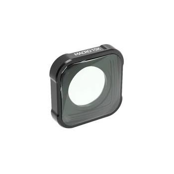 4K HD 15X Makro Objektív pre gopro hero 9 black Akcia Optický Sklenený Objektív Vlog Streľba Ďalšie Objektívy Príslušenstvo