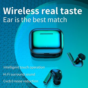 TWS Bluetooth 5.1 Slúchadlá Slúchadlá Stereo HiFi Pravda, Bezdrôtová In-ear Slúchadiel do uší (In-Ear Športové Hry NFC Headsety tlmenia Hluku
