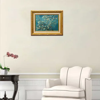 Maľovanie podľa Čísel Auta DIY olejomaľbu Bez Rámu, Pre Domáce Dekorácie Marhuľový Kvety Od Van Gogh 40 x 50 cm