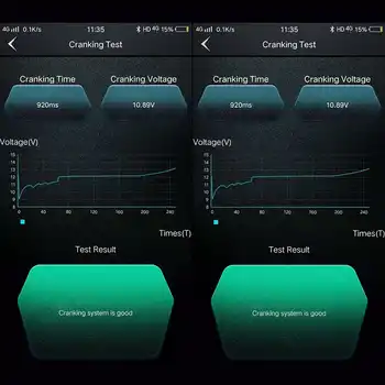 Blue-tooth 4.0 12V autobatérie Monitor Tester Napätia Meter Naštartovaní Skúšobný Monitor Diagnostický Nástroj pre Android pre IOS